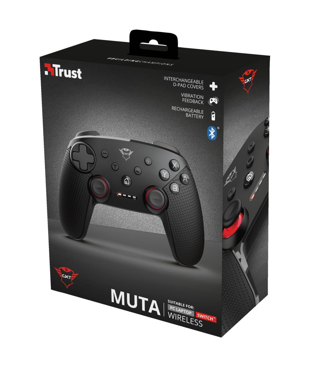 Trust GXT 1230 Muta Bluetooth Gamepad Nintendo Switch, PC thumbnail
