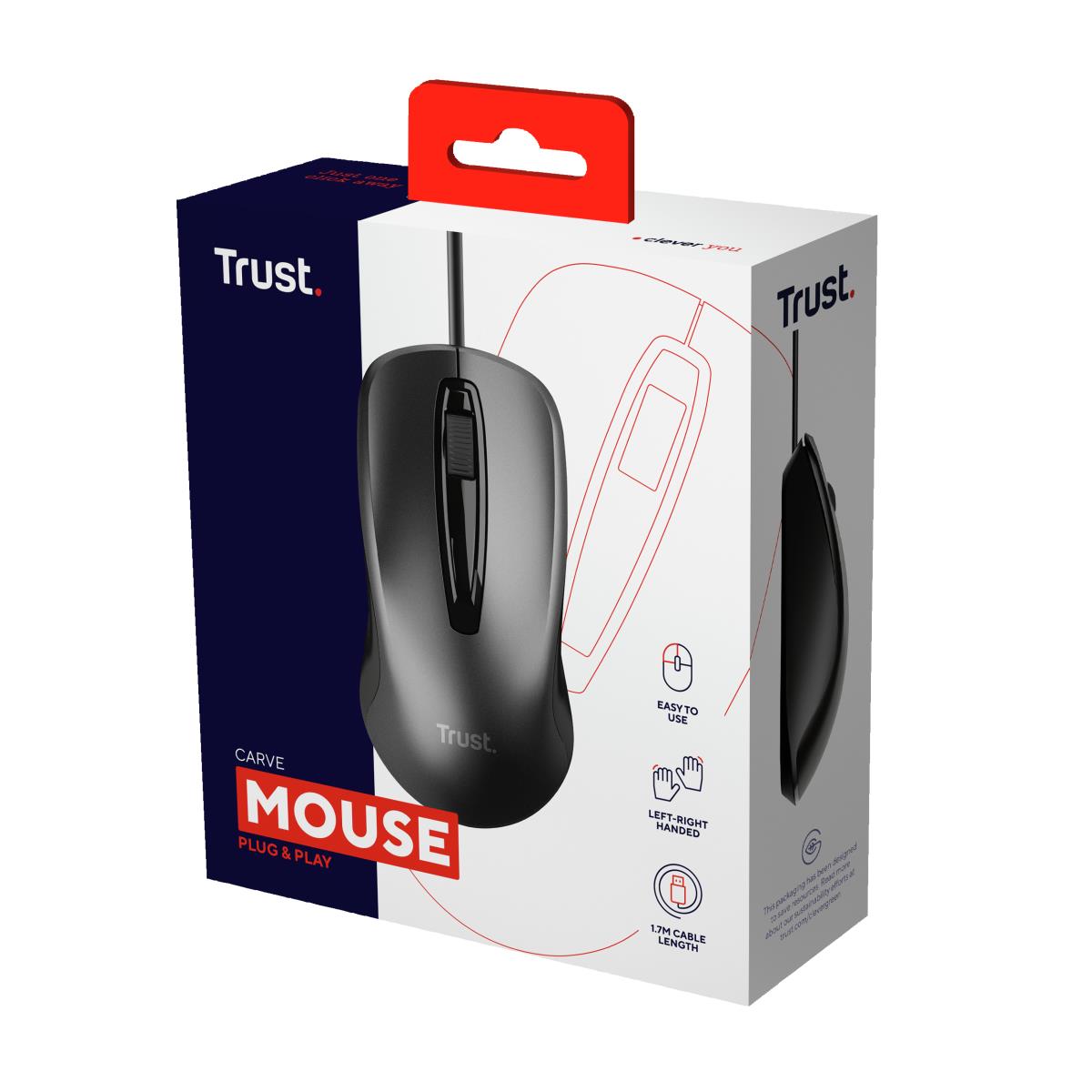 CARVE WIRED MOUSE 23733 thumbnail