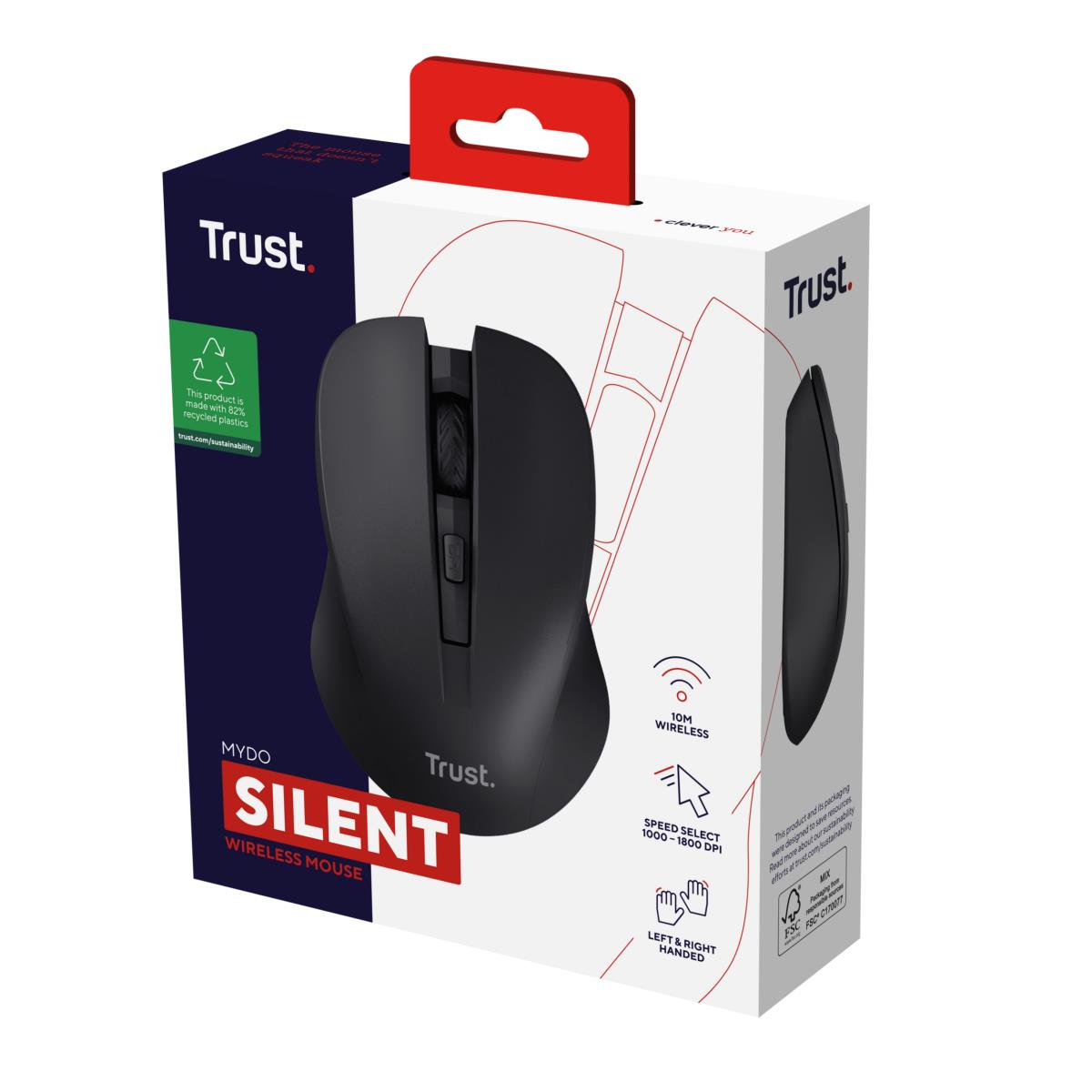 (A) MYDO SILENT WIRELESS MOUSE ECO thumbnail