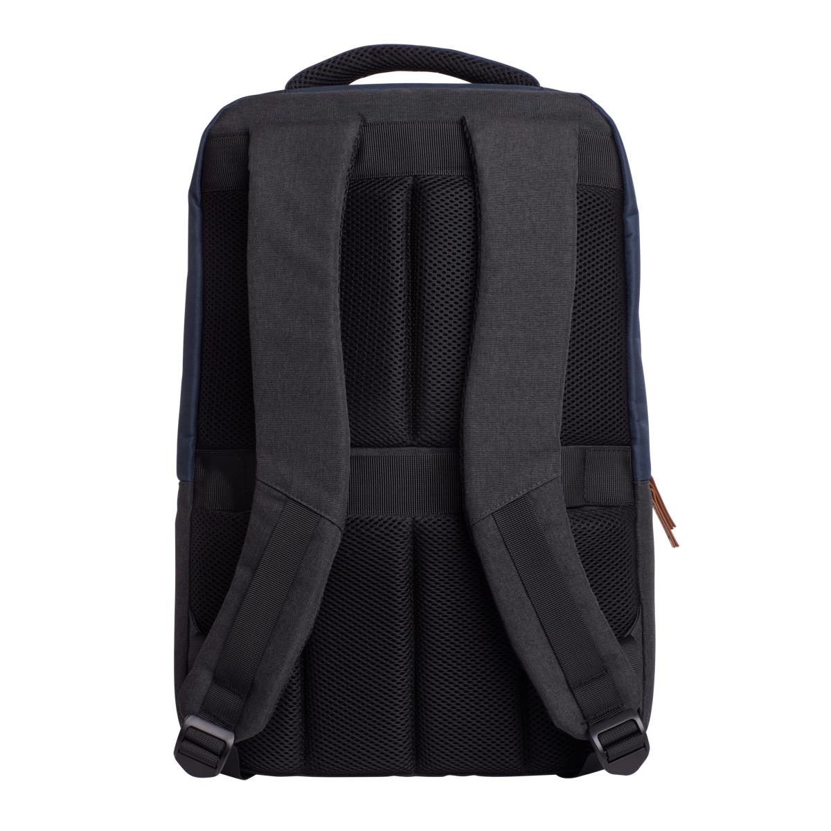 LISBOA 15.6 16 BACKPACK -  BLUE/GREY 25124 thumbnail