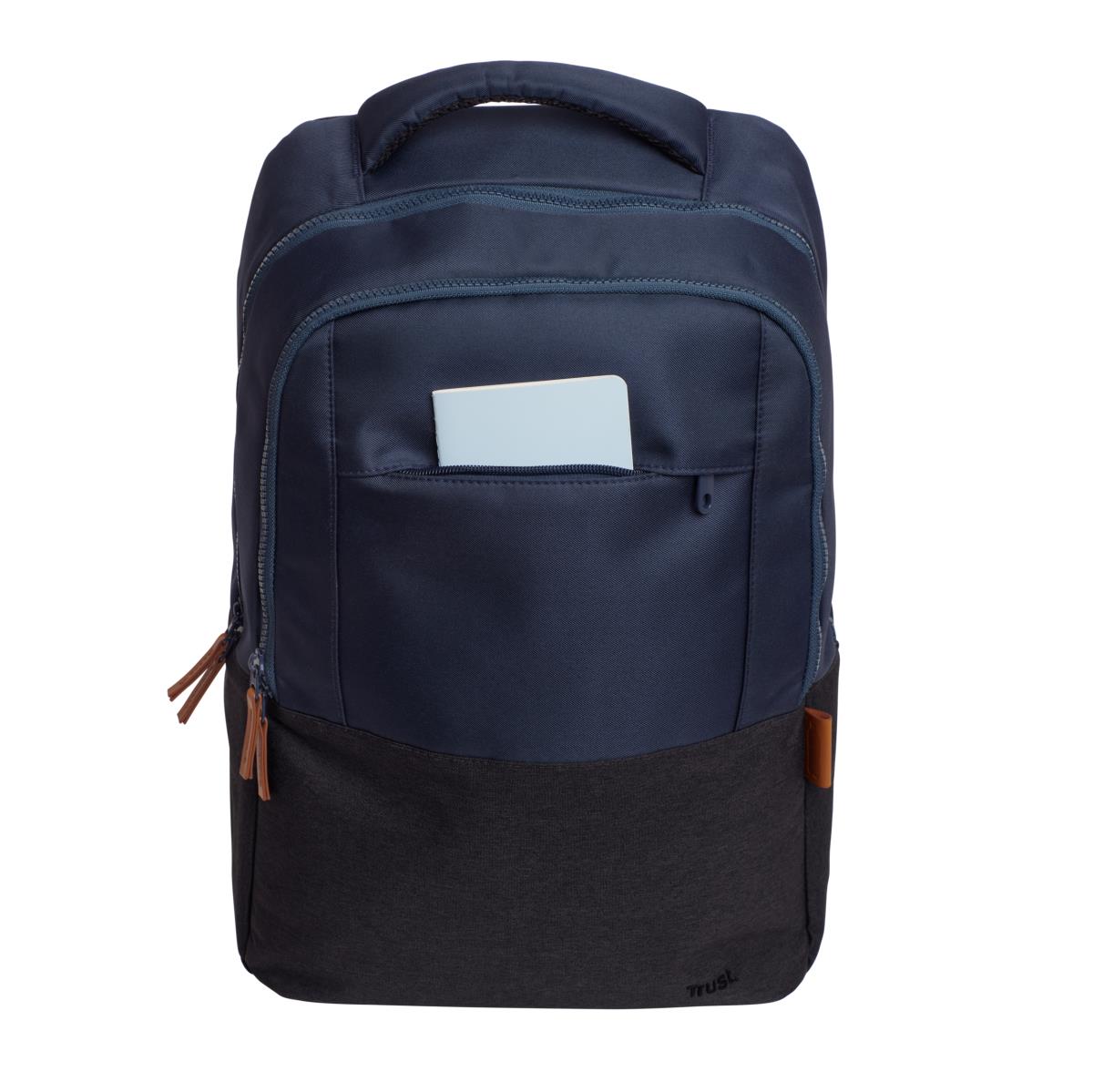 LISBOA 15.6 16 BACKPACK -  BLUE/GREY 25124 thumbnail