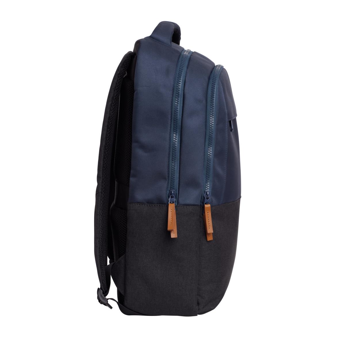 LISBOA 15.6 16 BACKPACK -  BLUE/GREY 25124 thumbnail