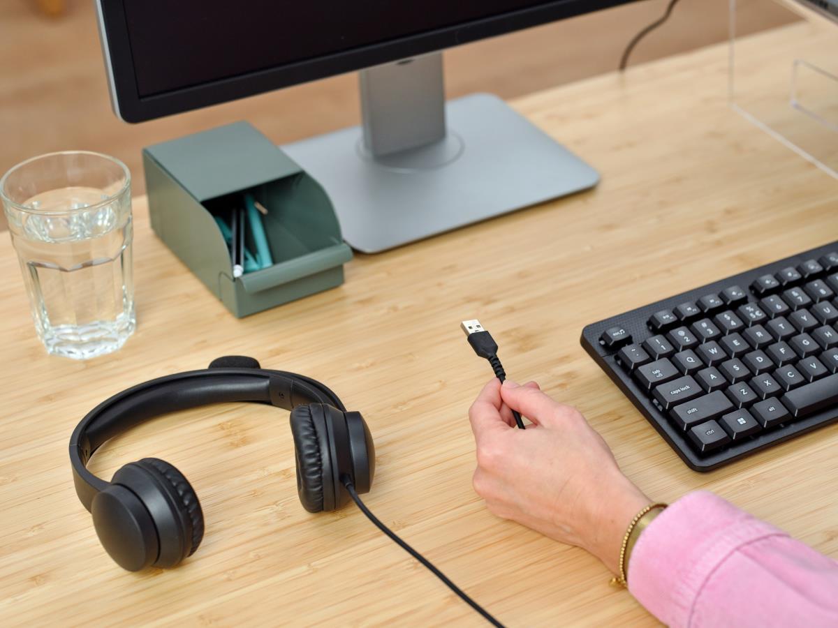 AYDA USB PC headset Lightweight 25088 thumbnail