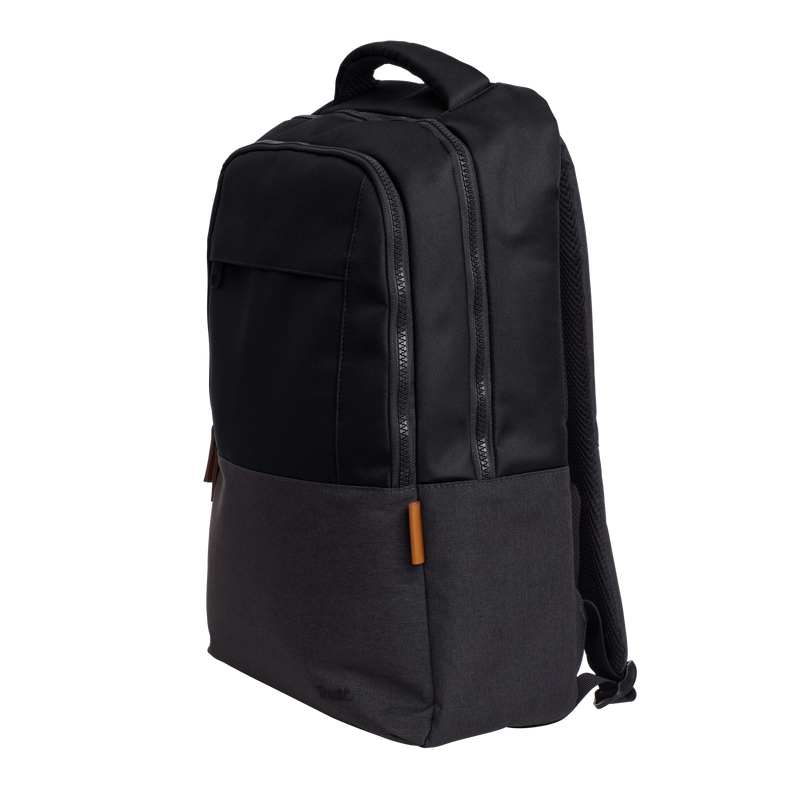 (A) TRUST LISBOA 15.6  16 BACKPACK - BLACK 25244 thumbnail