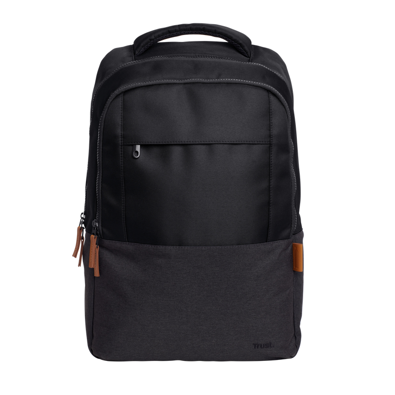 (A) TRUST LISBOA 15.6  16 BACKPACK - BLACK 25244 thumbnail