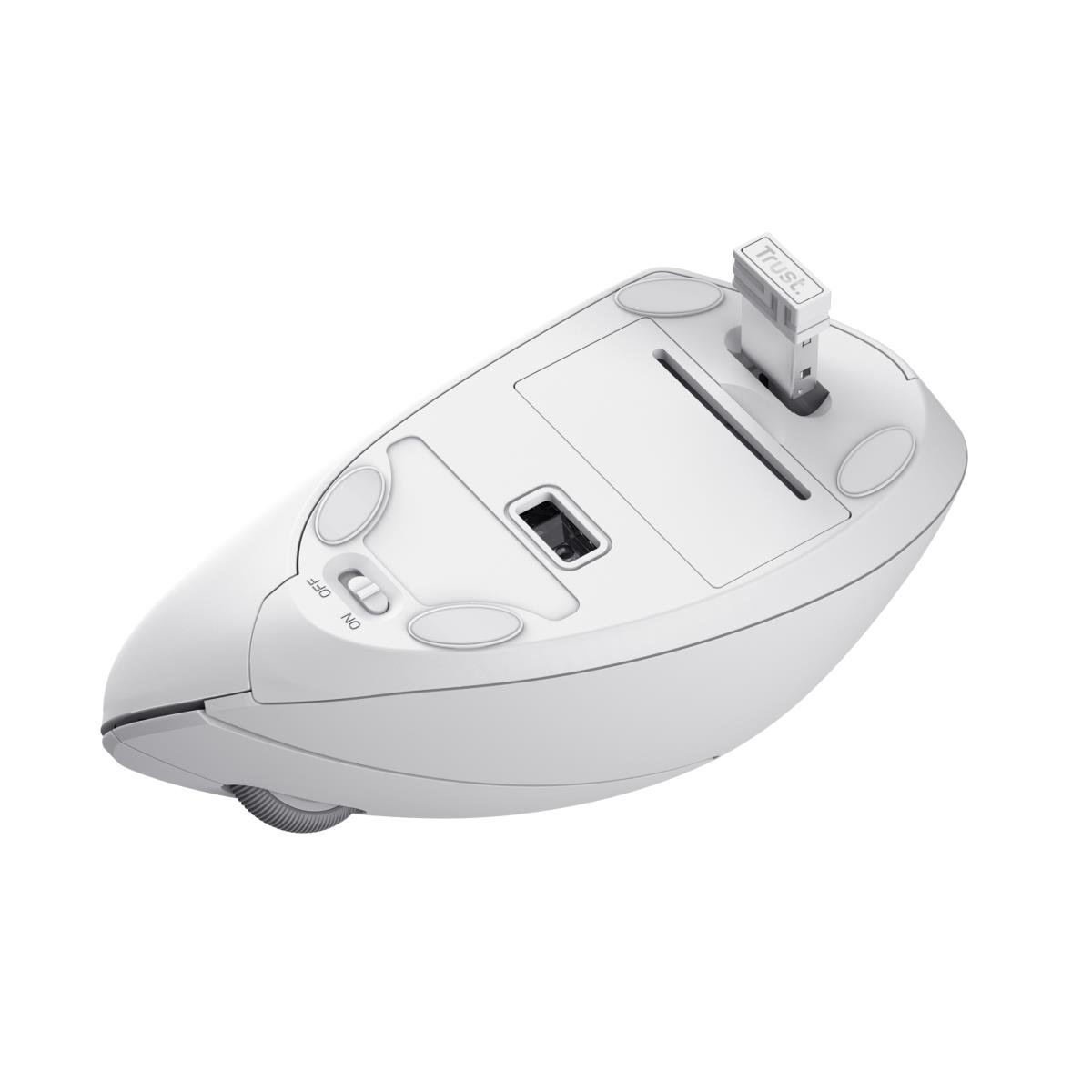 WHITE VERTO WIRELESS ERGO MOUSE           25132 thumbnail