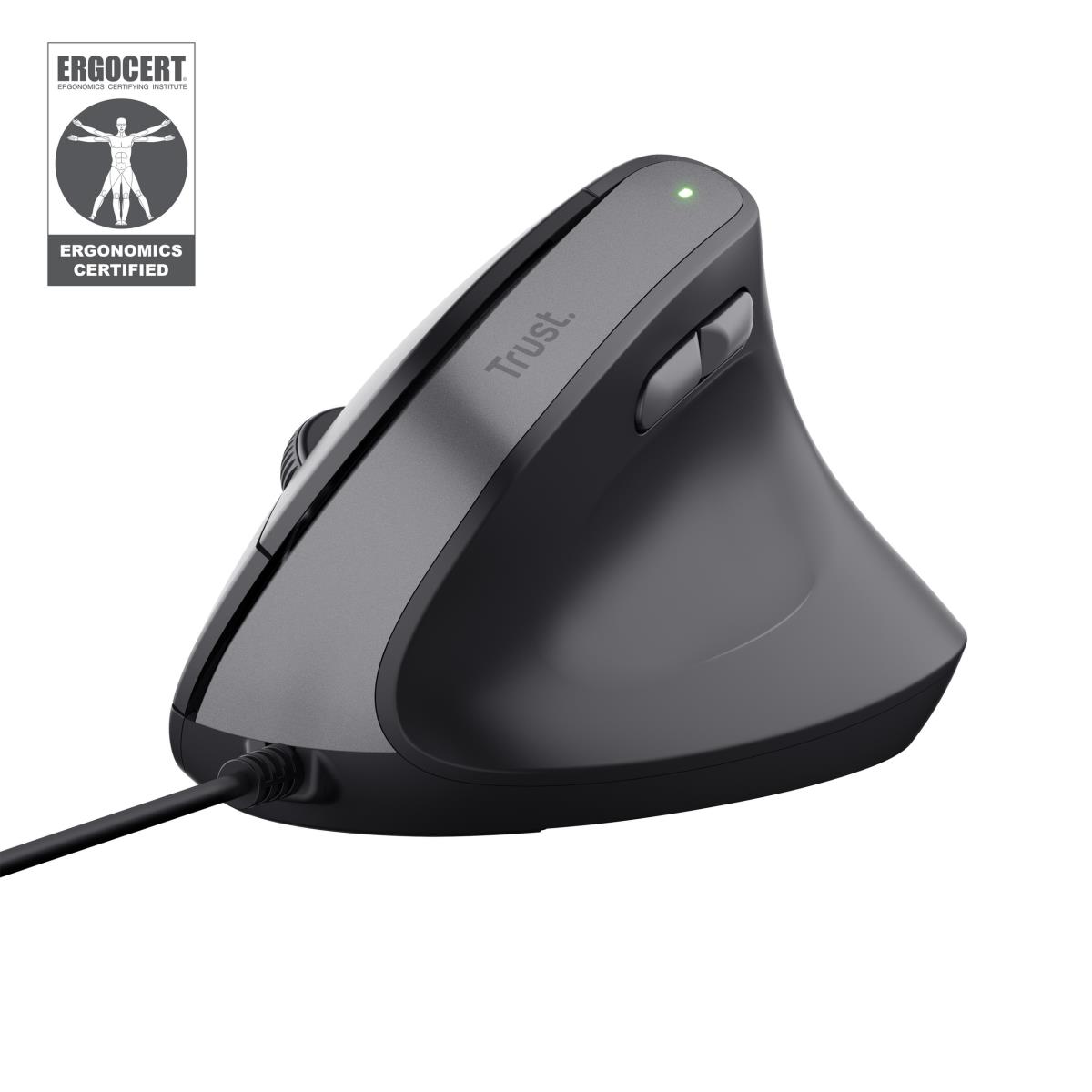BAYO II WIRED ERGONOMIC MOUSE BLK 25144 thumbnail