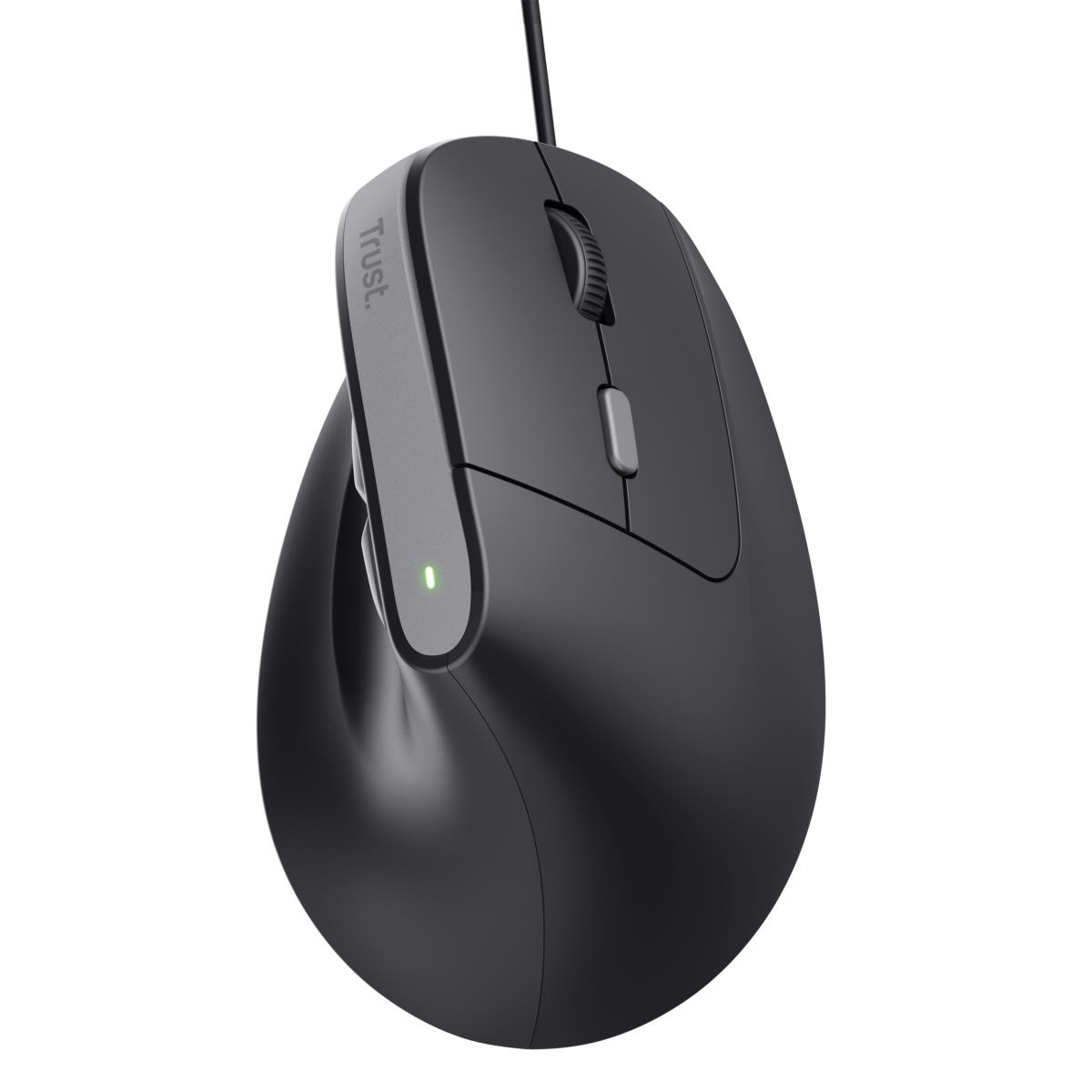 BAYO II WIRED ERGONOMIC MOUSE BLK 25144 thumbnail
