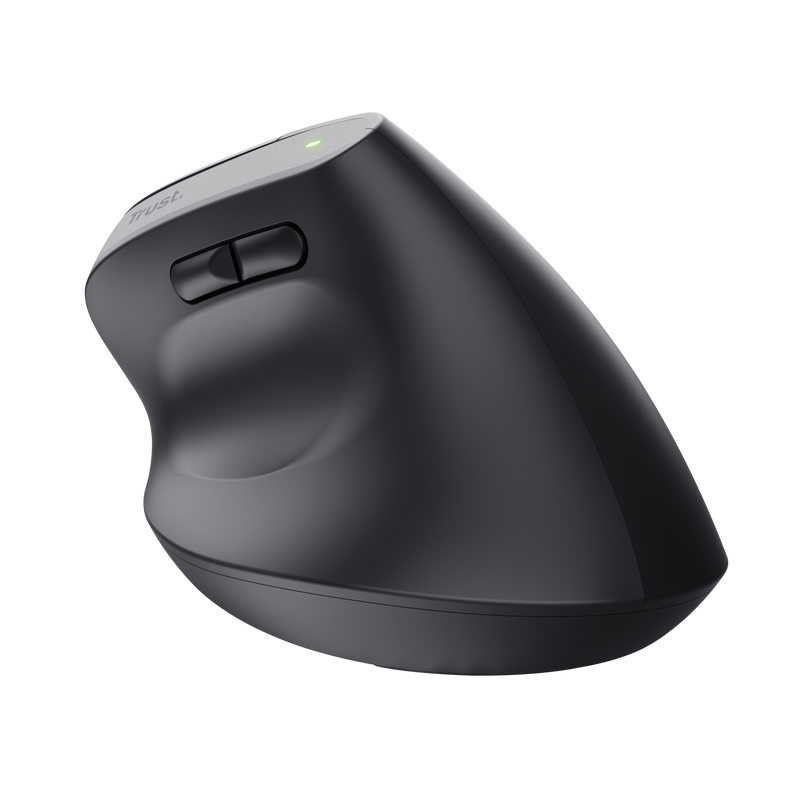BAYO+ ERGONOMIC WIRELESS MOUSE BLK 25146 thumbnail