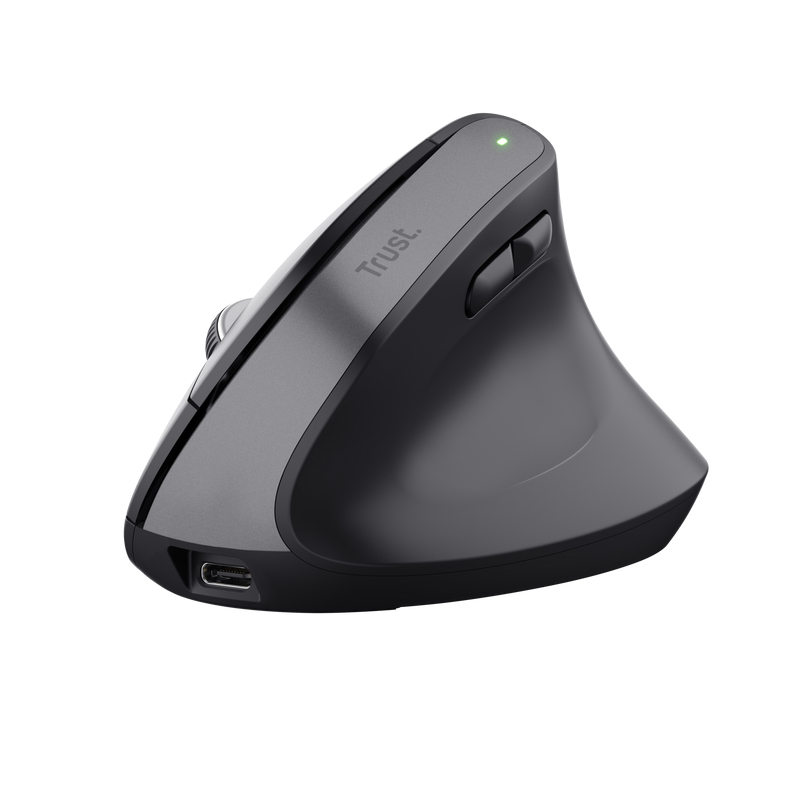 BAYO+ ERGONOMIC WIRELESS MOUSE BLK 25146 thumbnail