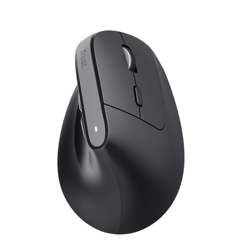 BAYO+ ERGONOMIC WIRELESS MOUSE BLK 25146 thumbnail