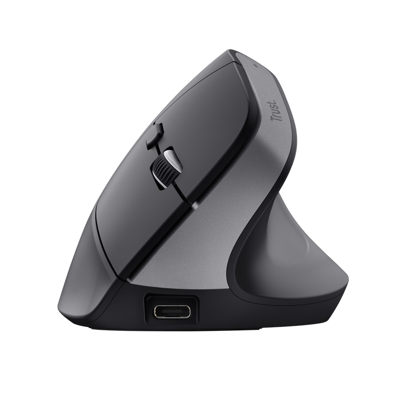 BAYO+ ERGONOMIC WIRELESS MOUSE BLK 25146 thumbnail