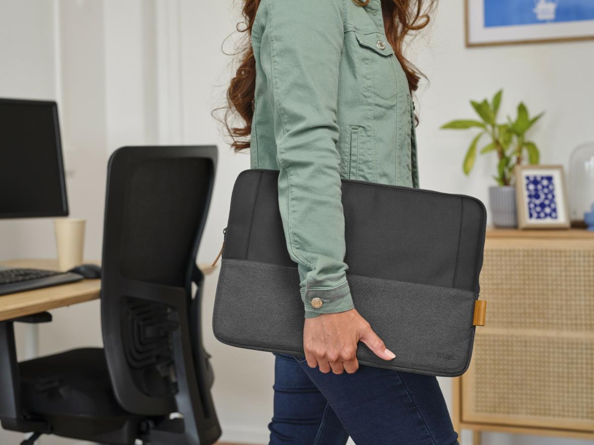 LISBOA 15.6  Laptop Sleeve - Black - 25248 thumbnail