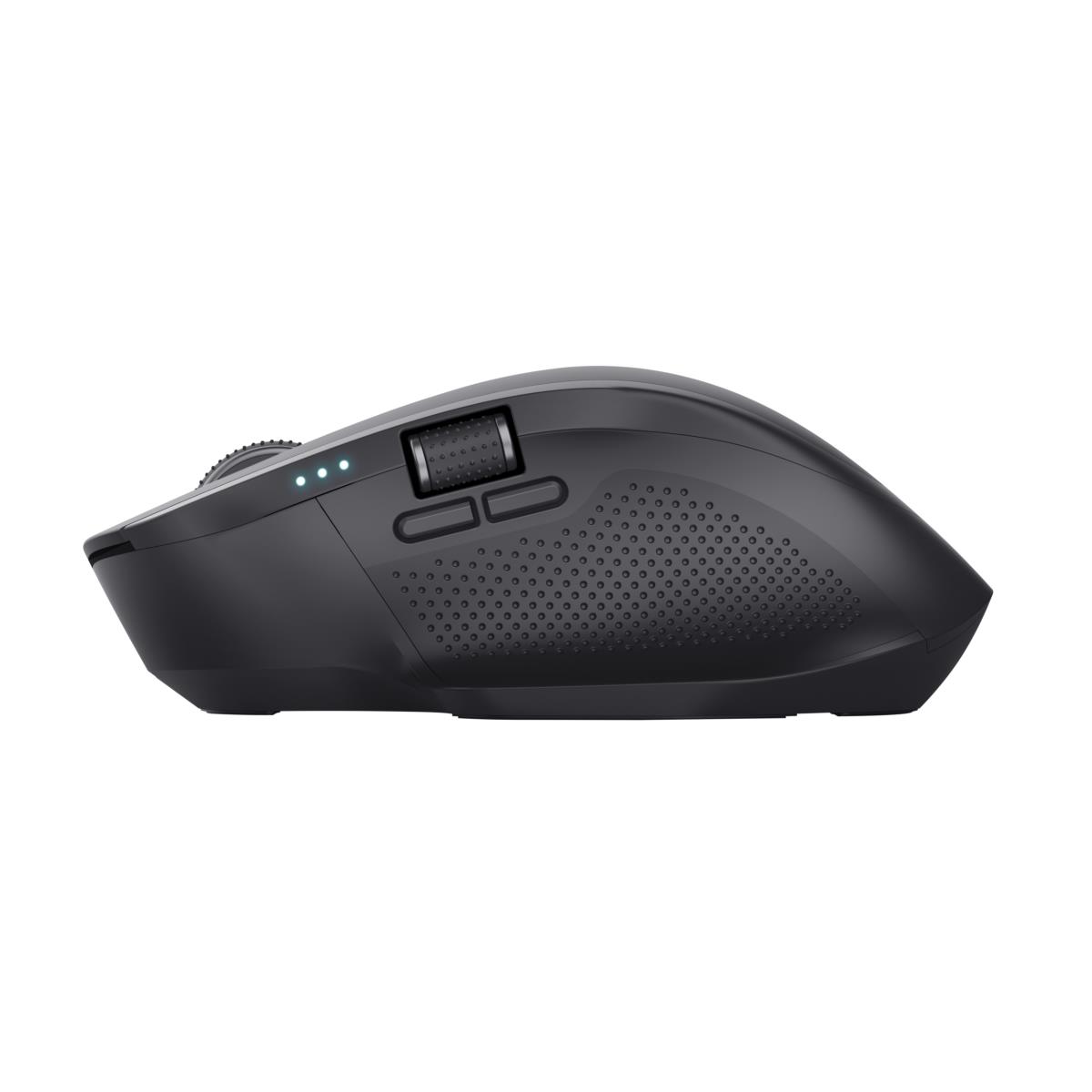 (A) TRUST OZAA+ MULTI-CONNECT WIRELESS MOUSE BLK 24820 thumbnail