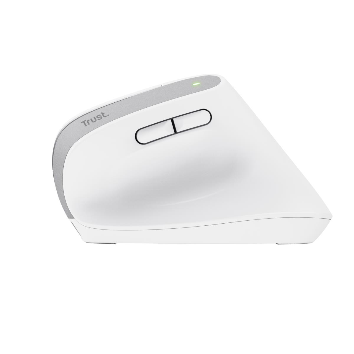 BAYO+ ERGONOMIC WIRELESS MOUSE WHT thumbnail
