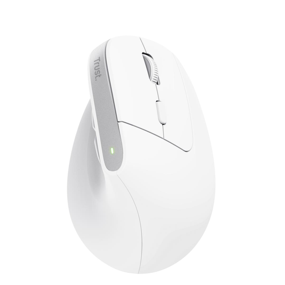 BAYO+ ERGONOMIC WIRELESS MOUSE WHT thumbnail