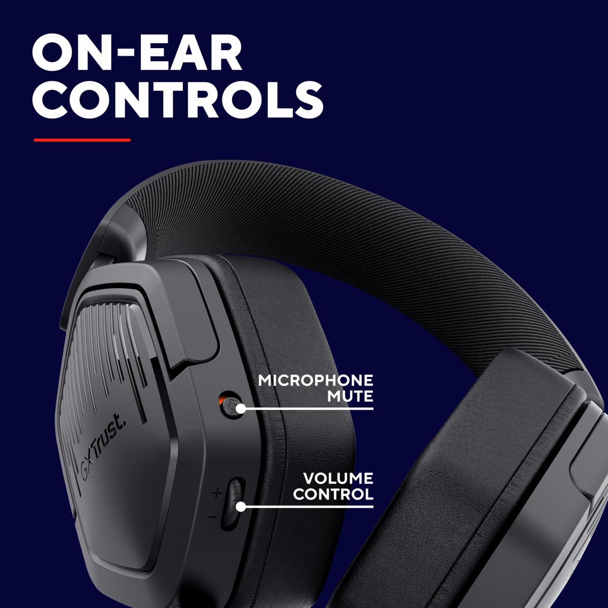 Gaming GXT492 CARUS HEADSET BLK thumbnail