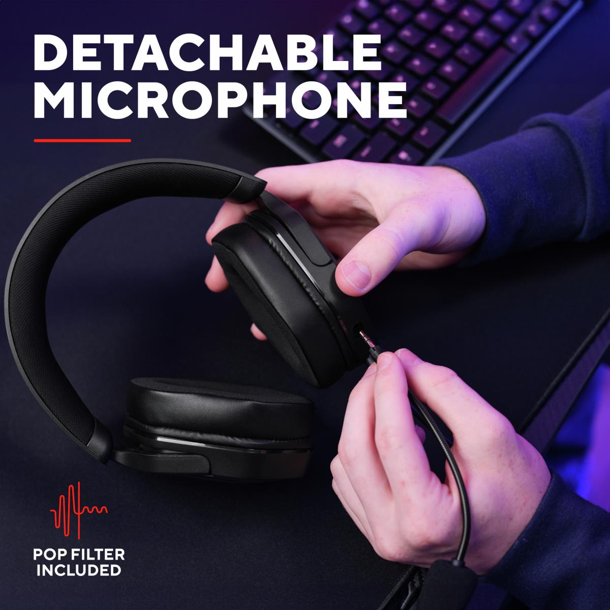 Gaming GXT492 CARUS HEADSET BLK thumbnail