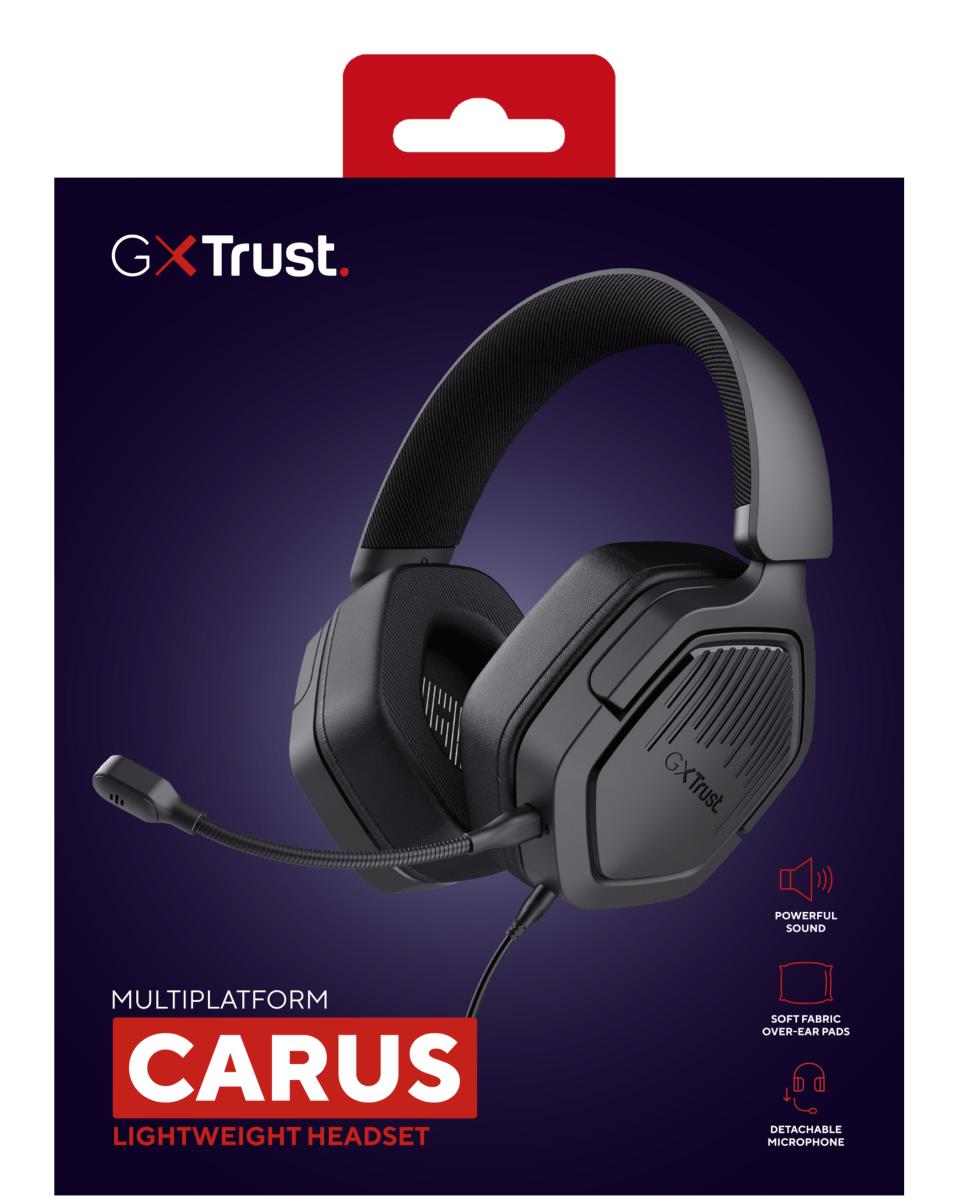 Gaming GXT492 CARUS HEADSET BLK thumbnail