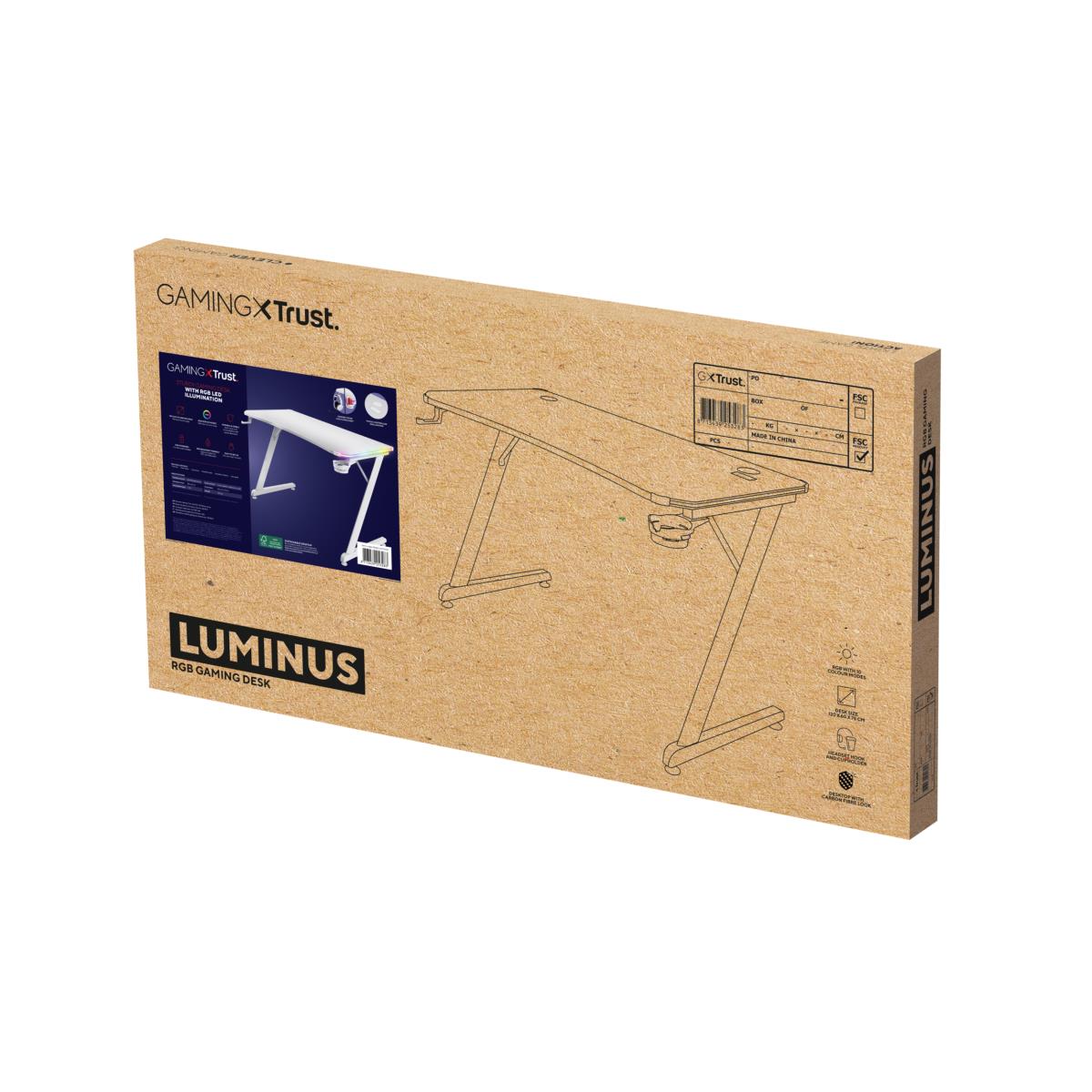Trust GXT 709W LUMINUS White thumbnail
