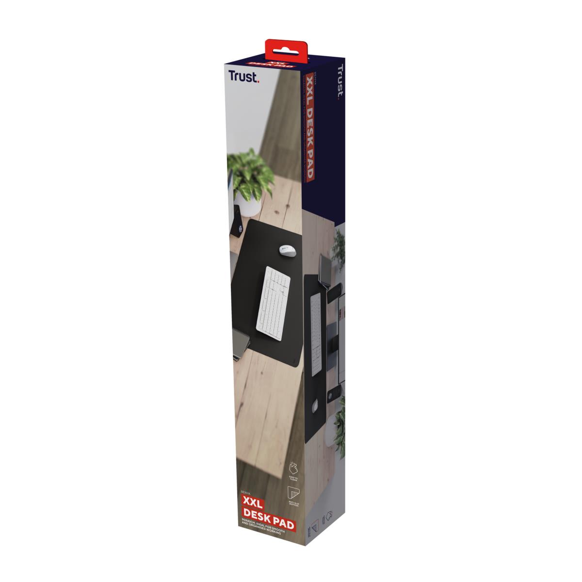 (New) Benya XXL DESK PAD - Home & Office - Black thumbnail