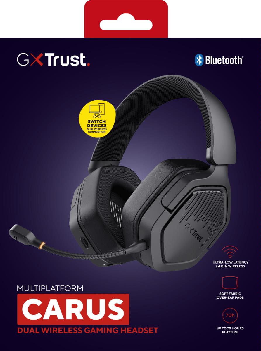 GXT493 CARUS WIRELESS HEADSET BLK thumbnail