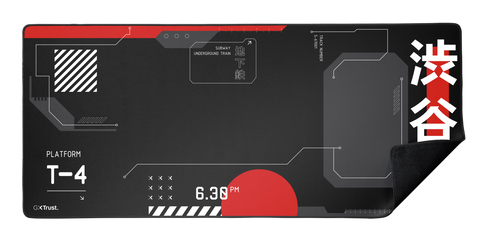 (New) GXT759 XXL MOUSEPAD - Gaming - Red/Black Japan Black thumbnail
