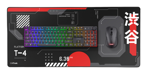 (New) GXT759 XXL MOUSEPAD - Gaming - Red/Black Japan Black thumbnail