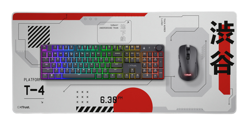(New) GXT759 XXL MOUSEPAD - Gaming - White/Red Japan White thumbnail