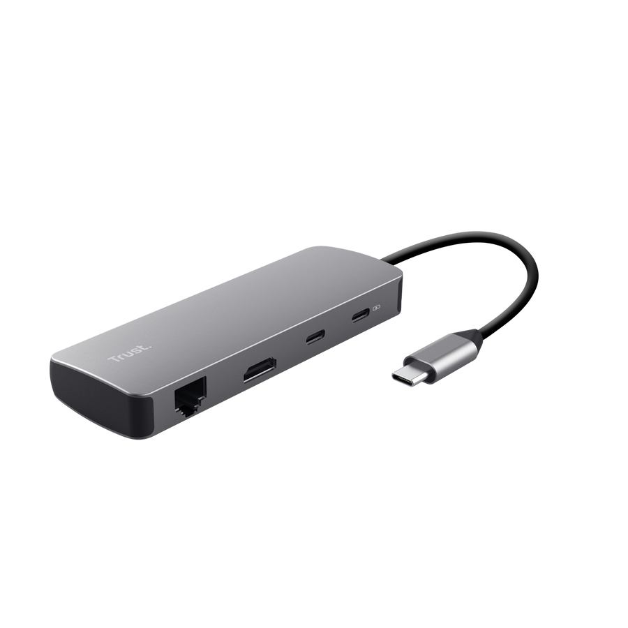 (NEW) 25672 Trust Dalyx 8-in-1 Multiport Adapter thumbnail