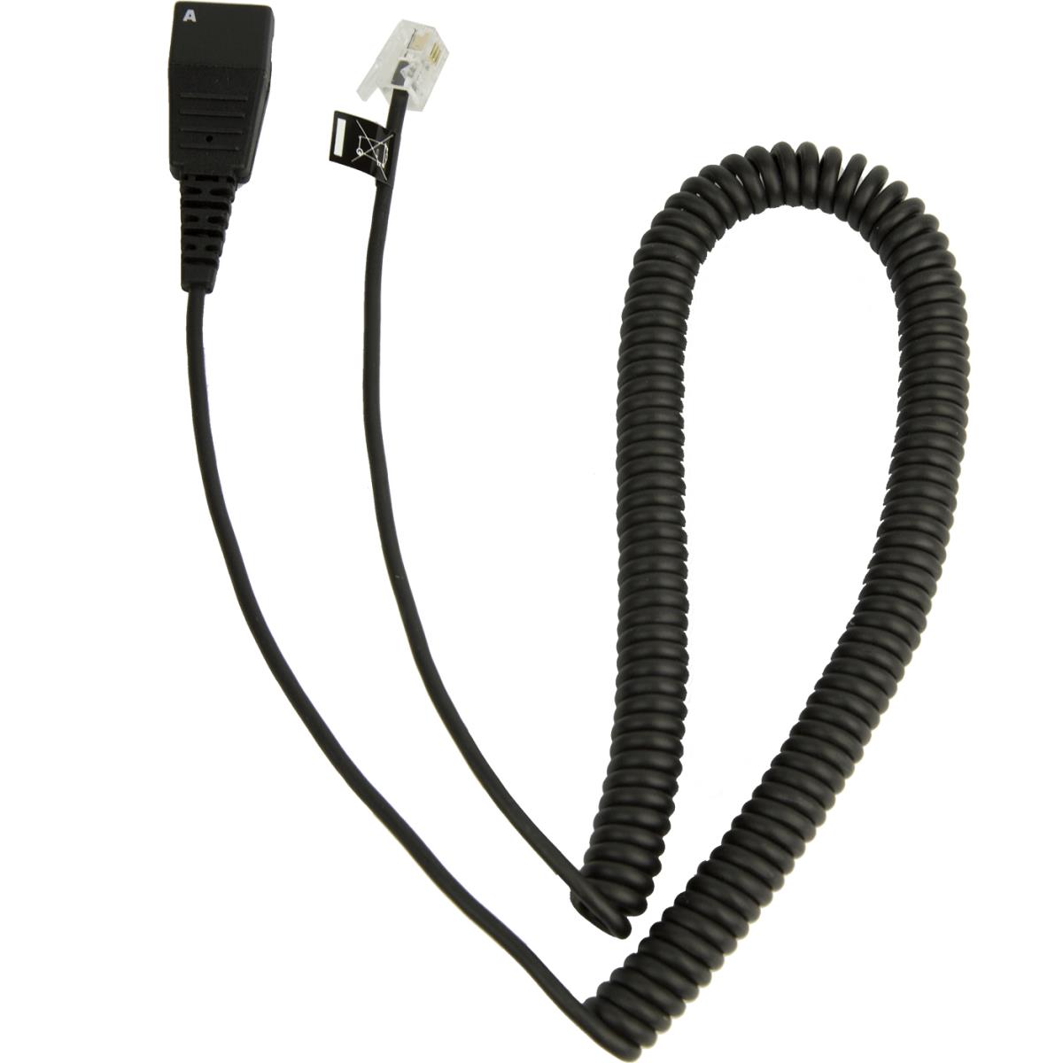 EU Product - Spezialkabel QD auf RJ10 spiral - Cable - Audio/Multimedia thumbnail