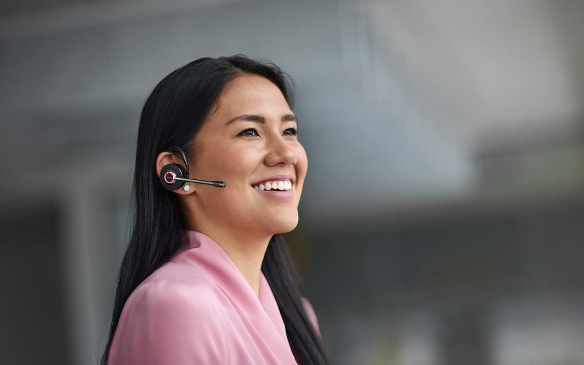 Engage 55 Stereo (Low Power) - Headset - on-ear - DECT - wireless - USB-A via DECT adapter - UC certified thumbnail