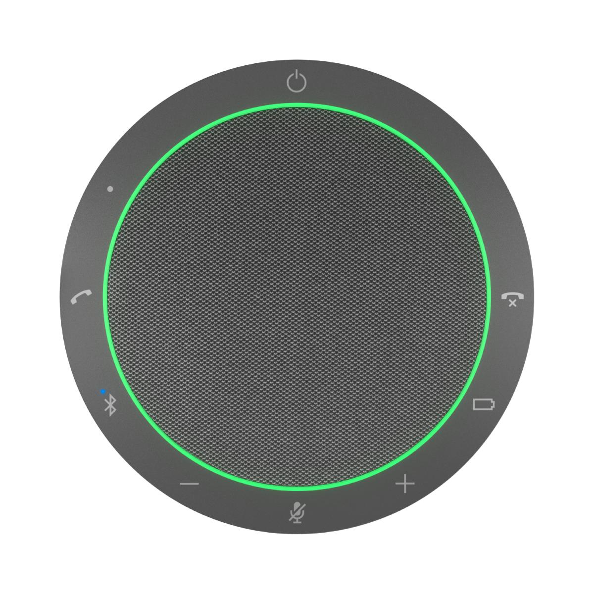 Speak2 55 UC - Speakerphone hands-free - Bluetooth - wired, wireless - USB-A, USB-C - dark grey - Zoom Certified, Amazon Chime Certified, Google Fast Pair Certified, Google Meet Certified thumbnail