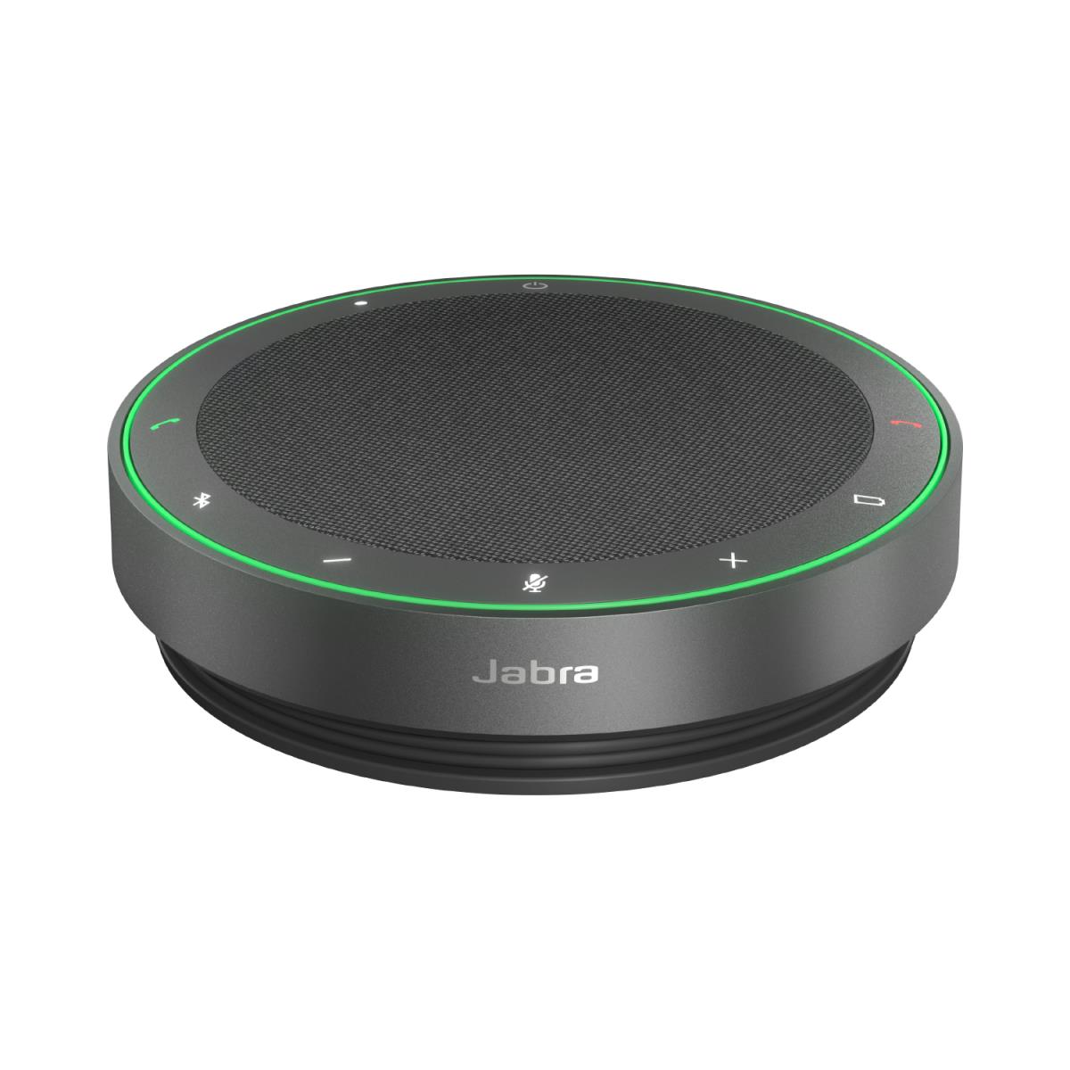 Speak2 75 UC - Speakerphone hands-free - Bluetooth - wireless - USB-A, USB-C - dark grey - Certified for Zoom Rooms, Zoom Certified, Alcatel-Lucent Certified, Avaya Certified, Cisco Webex Certified, Unify Certified, MFi Certified, Google Meet Certified, A thumbnail