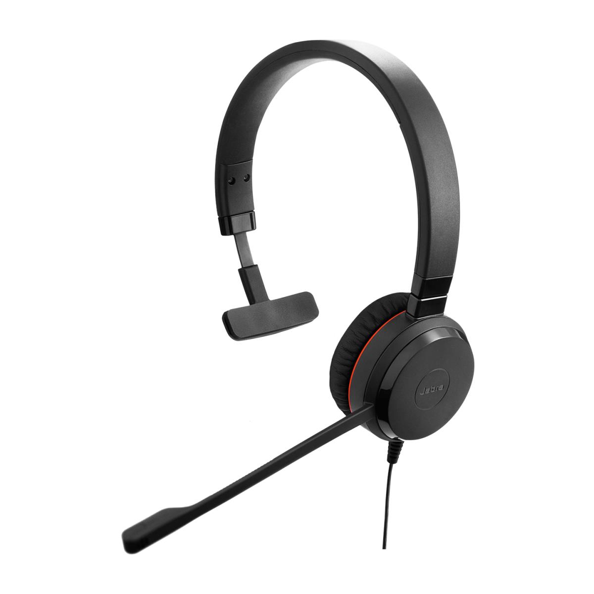 Evolve 20SE UC mono - Headset - on-ear - wired - USB-C, USB-A - noise isolating - Certified for Microsoft Teams thumbnail
