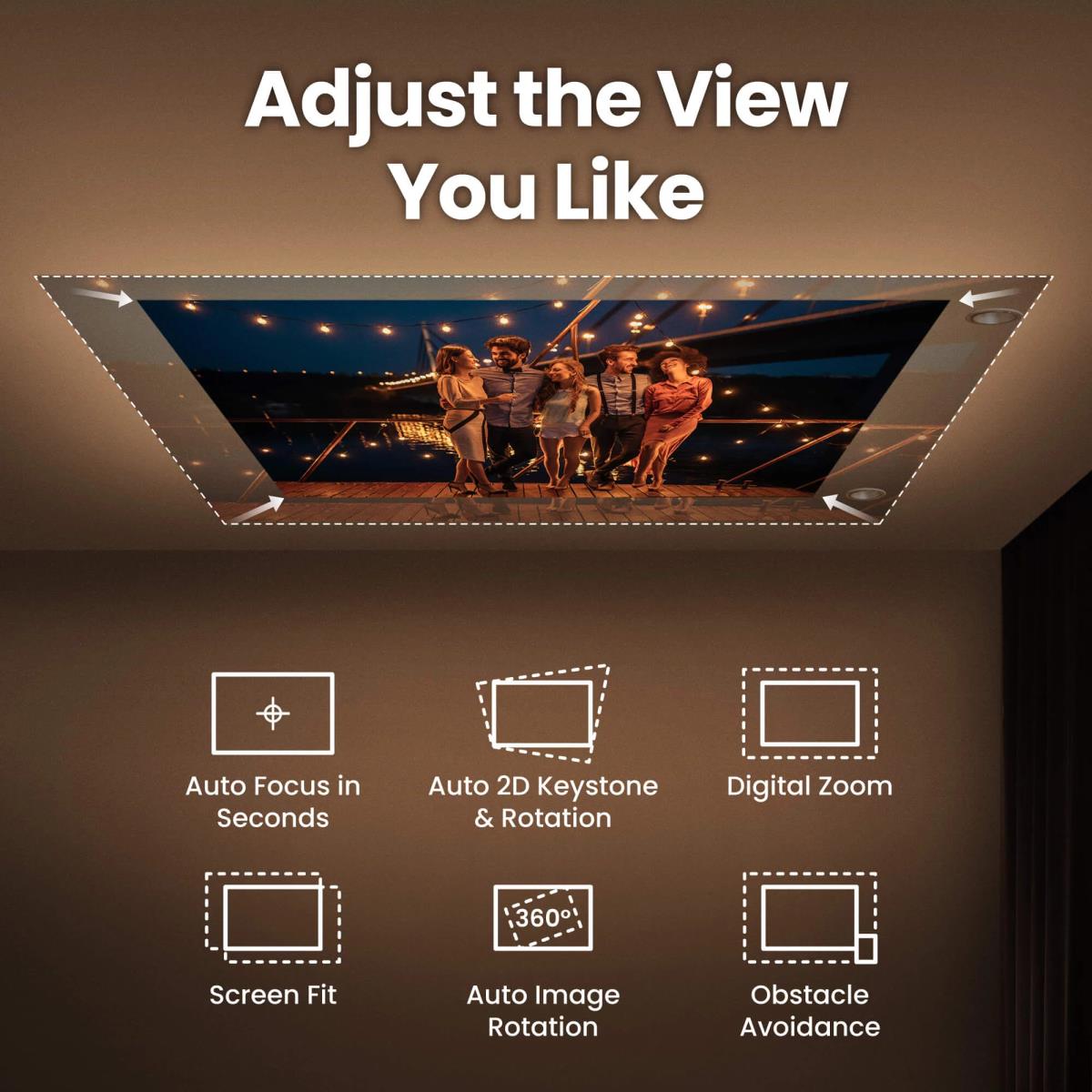 GV32 FHD LED PROJECTOR 500LM thumbnail
