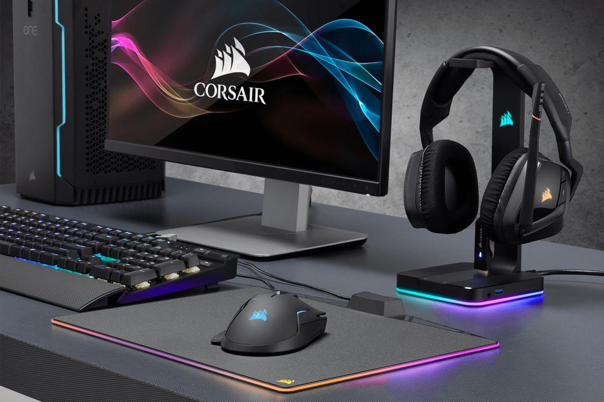 Headset - St100 RGB Premium - With Stand 7.1 Surround - Customizable RGB Lighting thumbnail