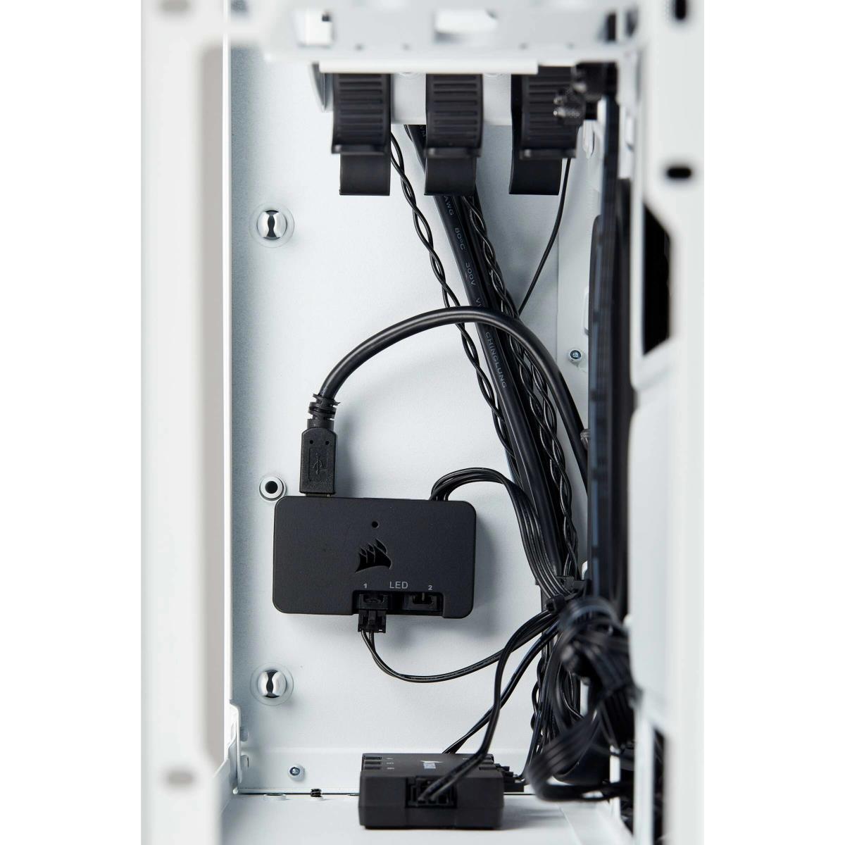 EU Product - Geh Micro ATX Crystal 280X RGB White (Tempered Gla thumbnail