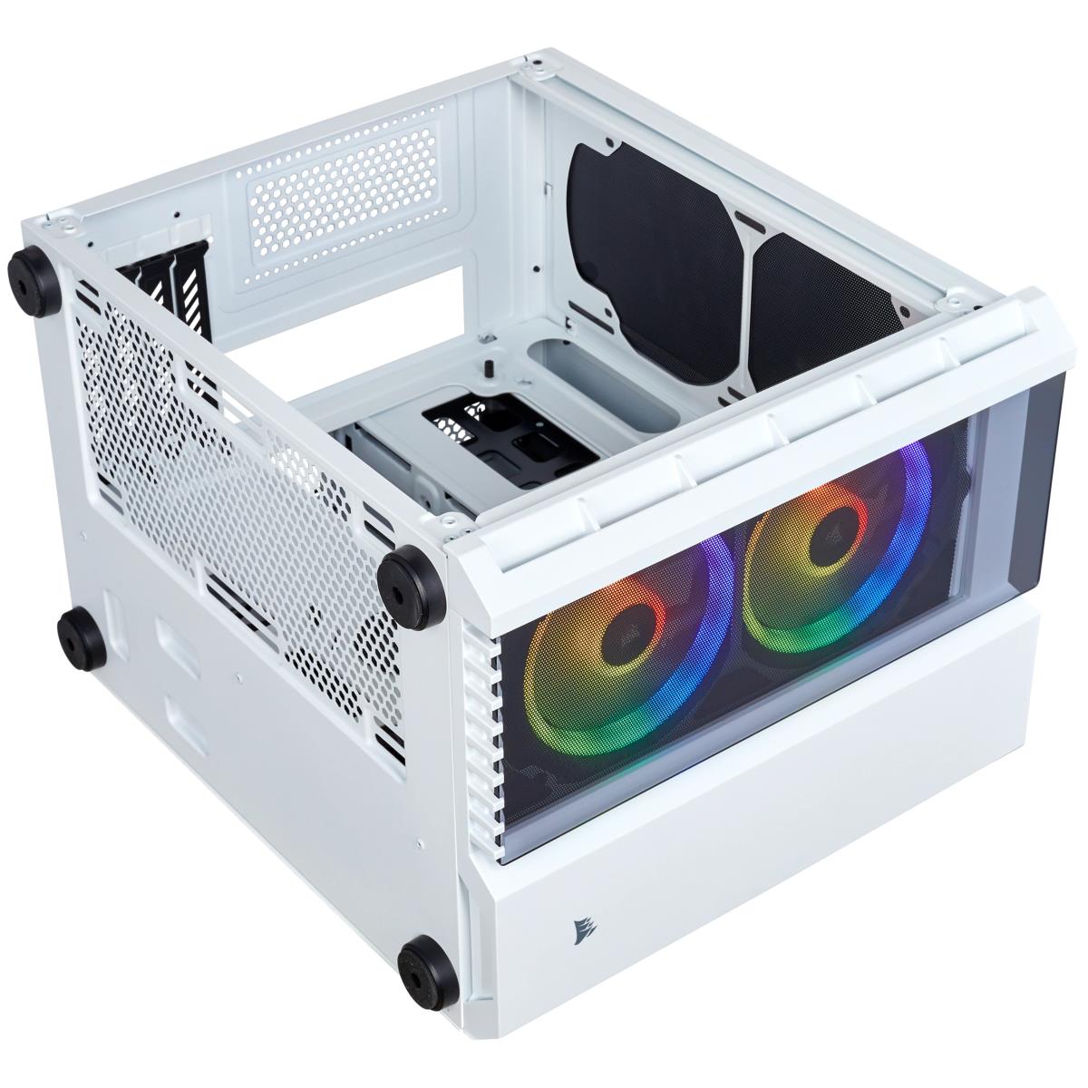 EU Product - Geh Micro ATX Crystal 280X RGB White (Tempered Gla thumbnail