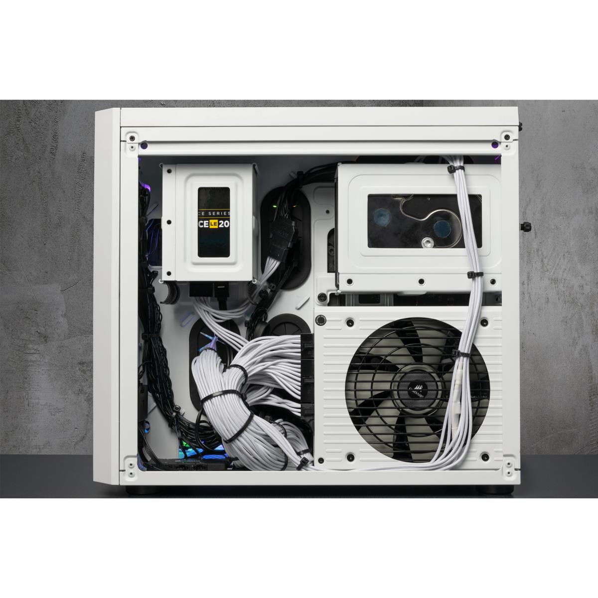 EU Product - Geh Micro ATX Crystal 280X RGB White (Tempered Gla thumbnail