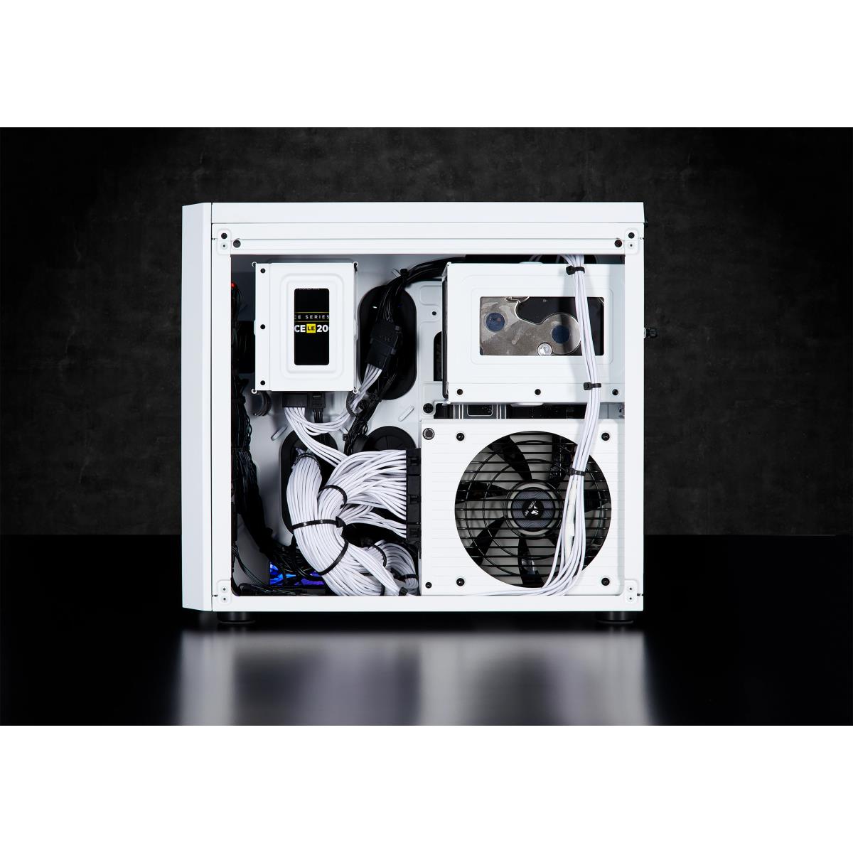 EU Product - Geh Micro ATX Crystal 280X RGB White (Tempered Gla thumbnail