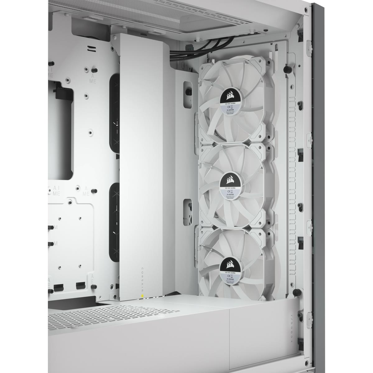 ICUE 5000X RGB WHITE MID CASE thumbnail