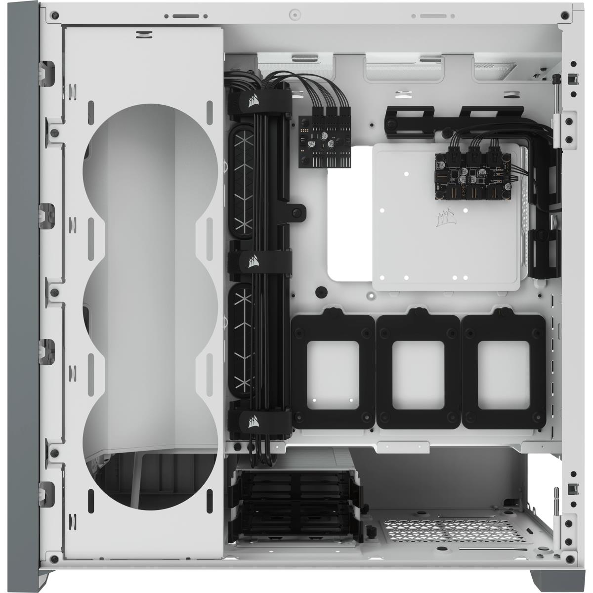 ICUE 5000X RGB WHITE MID CASE thumbnail