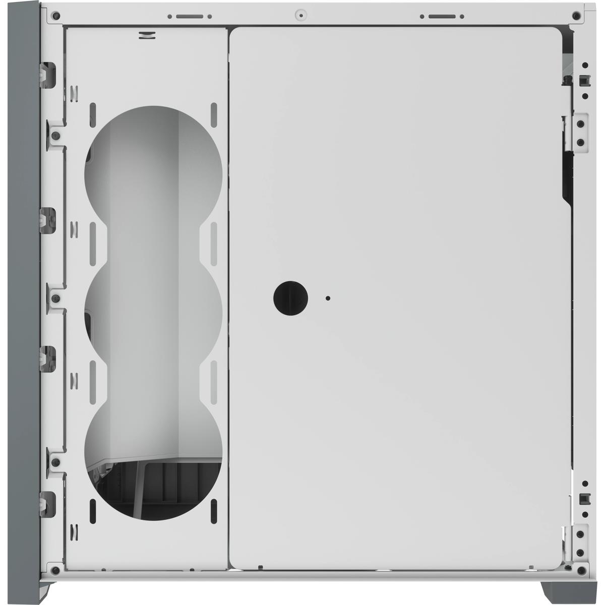 ICUE 5000X RGB WHITE MID CASE thumbnail