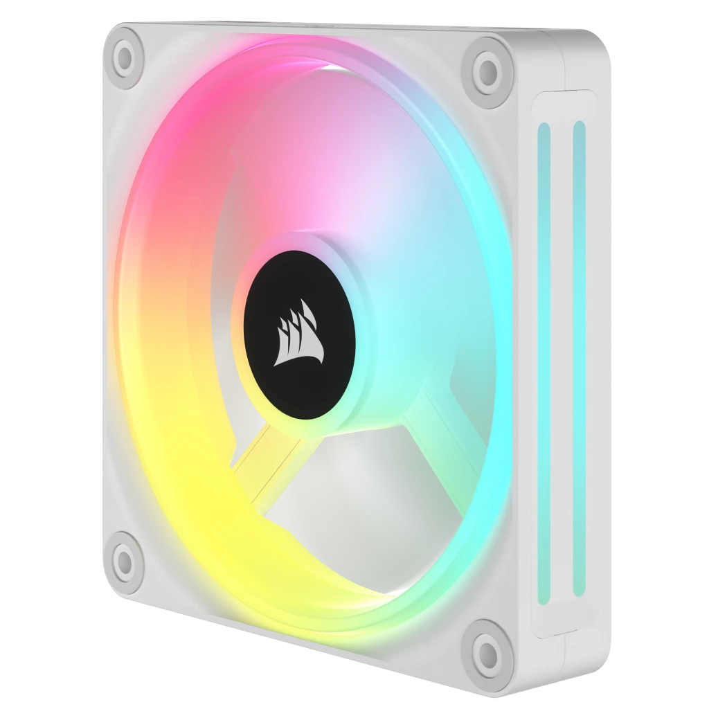 LINK QX120 12CM RGB FANS X3 WHITE thumbnail