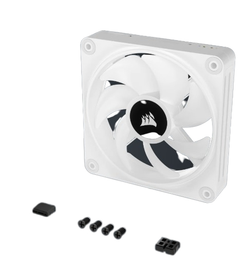 LINK QX120 12CM RGB FANS X3 WHITE thumbnail