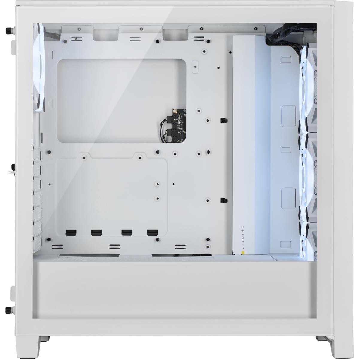 ICUE 4000D RGB WHITE MID CASE thumbnail