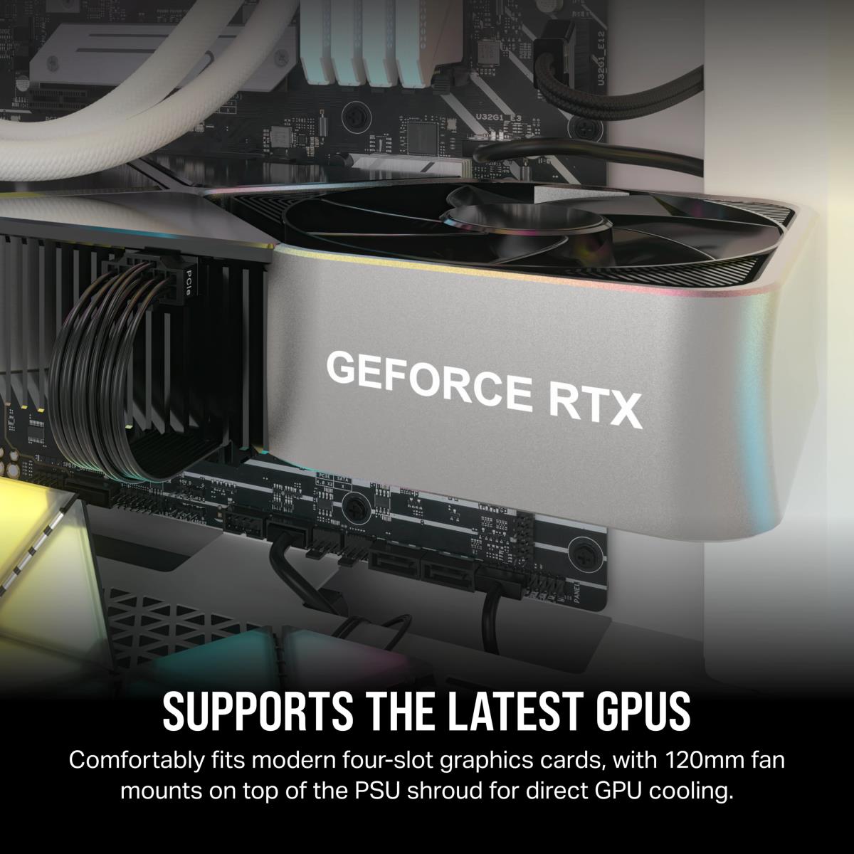 3000D RGB AIRFLOW WHITE MID CASE thumbnail