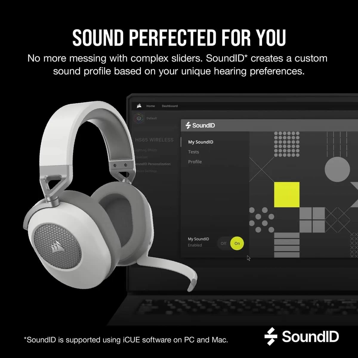 HS65 W/L GAMING HEADSET WHITE thumbnail