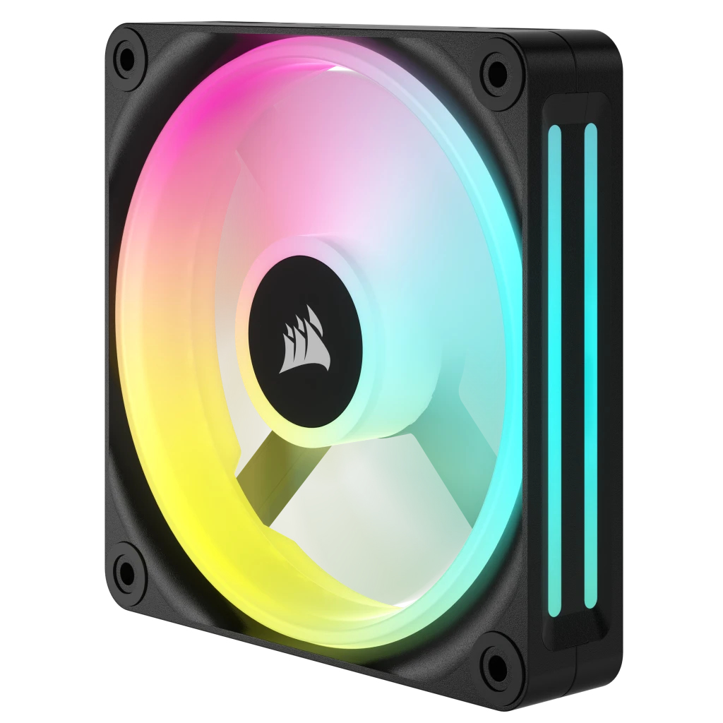 QX120 RGB 120MM FAN BLK 3PK thumbnail